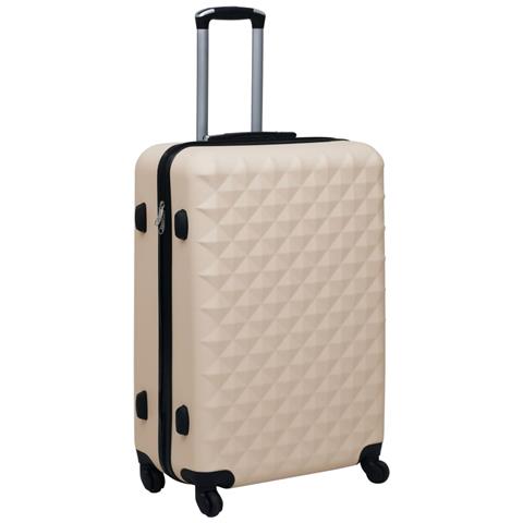 Trolley a Custodia Rigida Oro in ABS - Foto 1