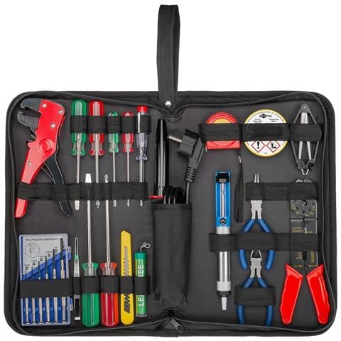Kit Valigetta Di 20 Attrezzi Con Set Di Saldatura In Pratica Custodia - Foto 1