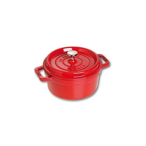 Cocotte in Ghisa con Coperchio Diametro 22 cm Capacità 2.6 lt Colore Rosso Ciliengia - Linea La Cocotte  - Foto 1