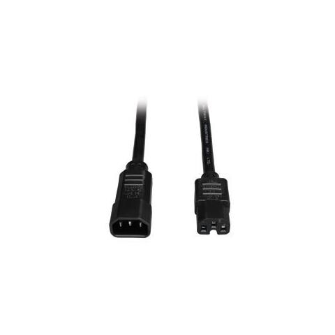 0.9m C14 / C15, C14 coupler, C15 coupler, Maschio / femmina, 100 - 250V, 15A - Foto 2