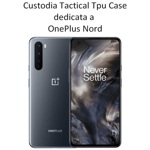 Custodia Originale Tpu Cover Case Per Oneplus Nord Trasparente - Foto 2