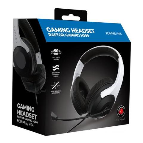 Rg-h300-w Cuffia E Auricolare Cablato A Padiglione Giocare Nero, Bianco - Foto 3