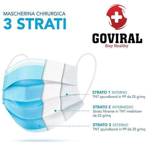 50 mascherine monouso mascherina monouso Certificata Azzurra - Foto 2