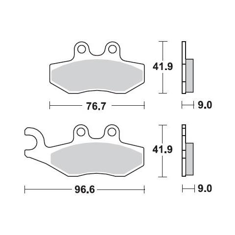 Pastiglie Freno 07056 Carbon Ceramic - Foto 1