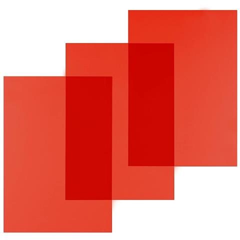 Copertine Per Rilegatura Rosso A4 Polipropilene (100 Unità) - Foto 1