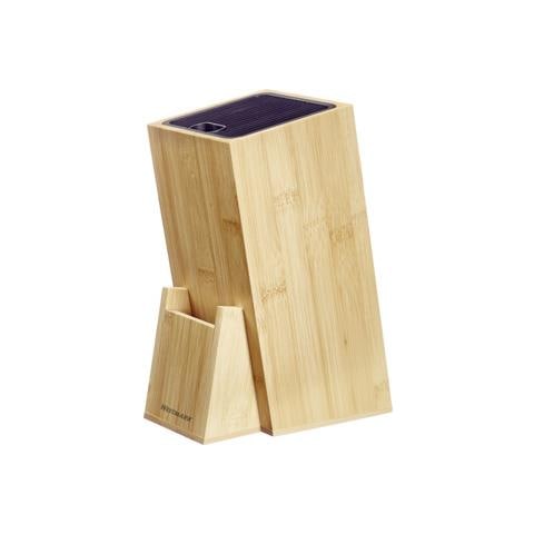 14472260 ceppo per coltelli Set di coltelli da protezione Bamboo, Plastica Legno - Foto 1