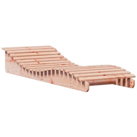 Lettino Prendisole 205x70x31,5 cm in Legno Massello di Douglas - Foto 2