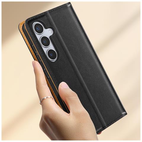 Custodia A Portafoglio Per Samsung Galaxy S24 Plus In Vera Pelle - Foto 5