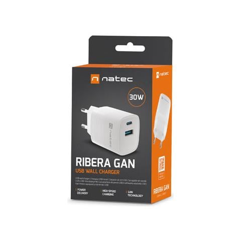 NUC-2140 Caricabatterie per dispositivi mobili Universale Bianco AC Ricarica rapida Interno - Foto 9