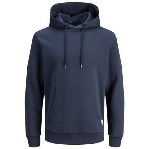 Felpa Con Cappuccio 12182537-Navy Bl Uomo Taglia L Colore Blue - Foto 1