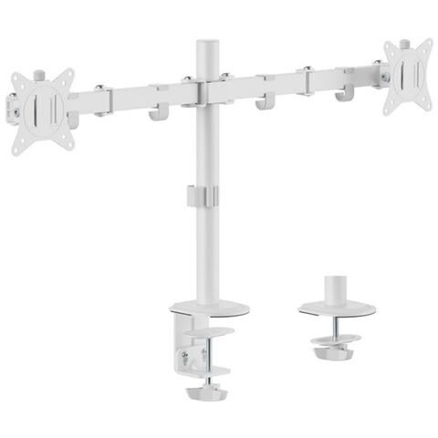 650167 Supporto da Tavolo per Tv a Schermo Piatto 81,3 cm (32") Scrivania Bianco - Foto 1