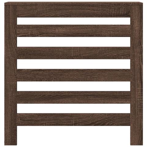 Copertura Termosifone Rovere Marrone 78x20x82 Legno Multistrato - Foto 3