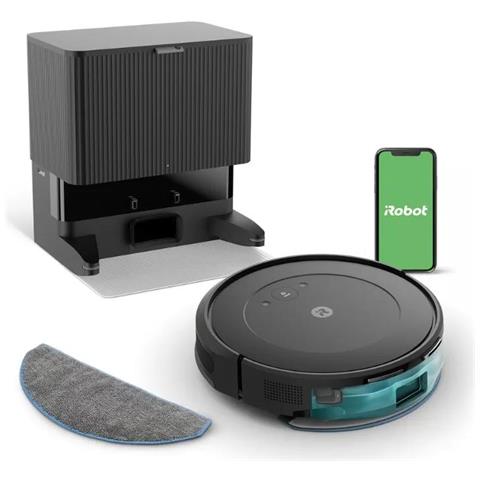 Robot Aspirapolvere e MOP Combo 2 Essential con Base Autopulente Colore Nero - Foto 4