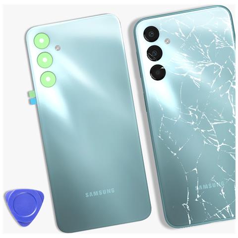 Copribatteria Galaxy M34 Originale Service Pack, Blu - Foto 2