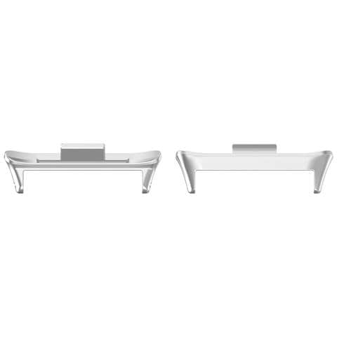 Cinturino In Acciaio Inossidabile Argentato Per Xiaomi Mi Band 9 Pro / 8 Pro /redmi Watch 4 Silver 22 Mm - Foto 1