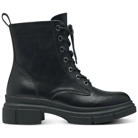 Black Casual Closed Booties Stivaletti Sintetico E Tessile Scarpe Donna Nero Eu 36, 1-25263-41 001 - Foto 2