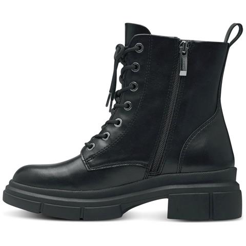 Black Casual Closed Booties Stivaletti Sintetico E Tessile Scarpe Donna Nero Eu 36, 1-25263-41 001 - Foto 3