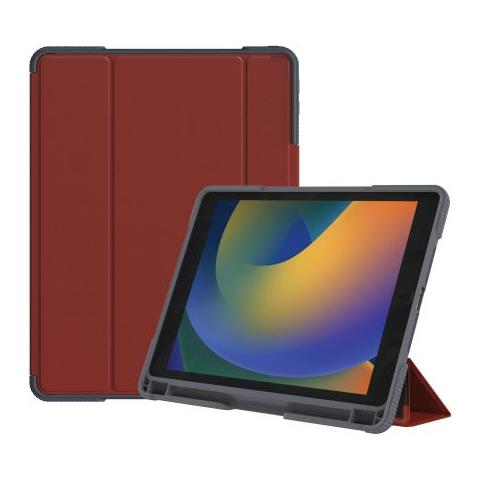 Folio Academy 25,9 cm (10.2") Custodia a libro Rosso, Trasparente - Foto 6