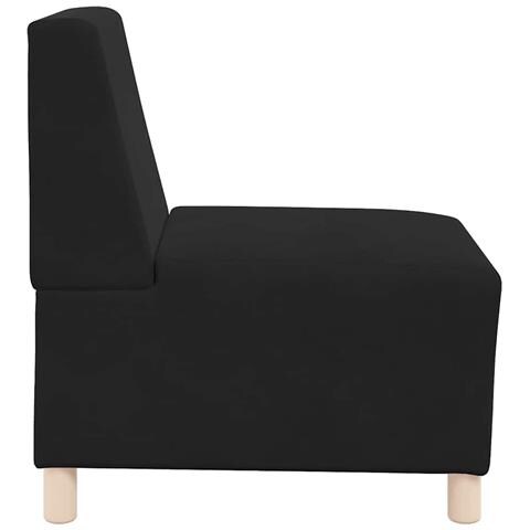 Divano Sedia Nero 55 cm Velluto - Foto 8