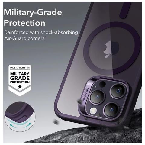 Cover Classic Hybrid Halolock Clear / Purple - Foto 2
