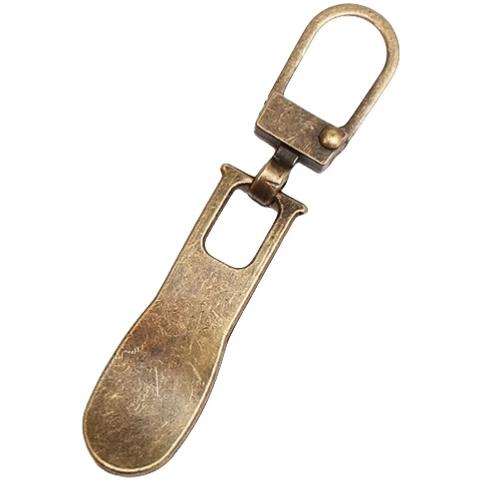 Tirazip Staccabile Di Ricambio Per Vestiti E Borse Bronze - Foto 1