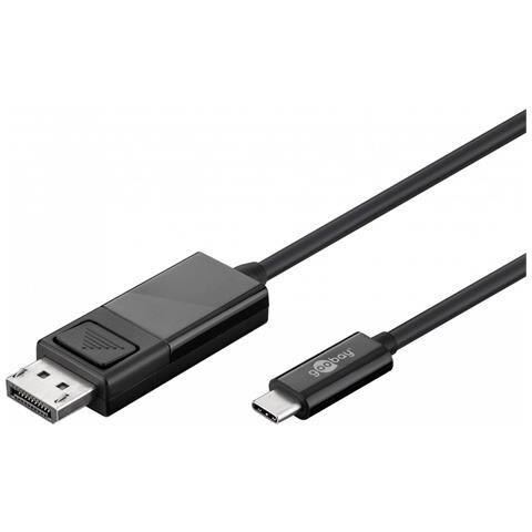 79295 cavo e adattatore video 1,2 m USB tipo-C DisplayPort Nero - Foto 1