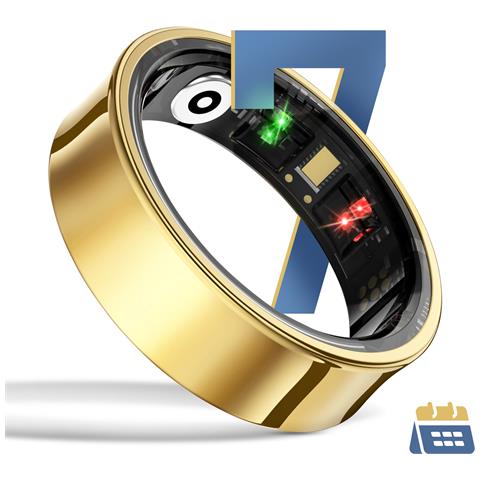 Anello Smart Bluetooth Salute Sport Impermeabile Taglia 8 - Foto 2