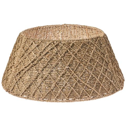 Copri Base Per Albero Di Natale Bougie Alghe Marine Naturale 62 Cm - Foto 2