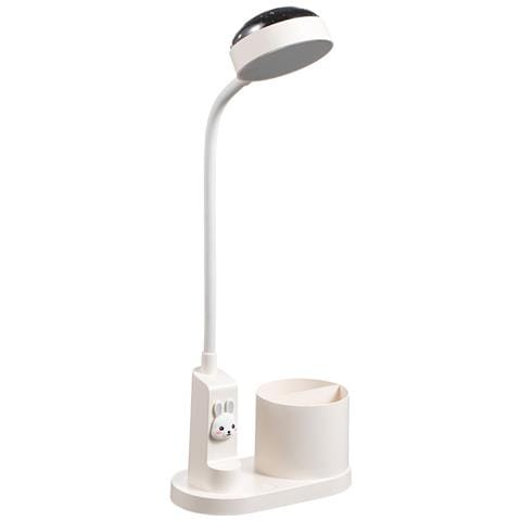 Lampada Da Scrivania Con Proiettore E Porta Penne: Gradiente Rgb, Luminosità Regolabile White - Foto 1