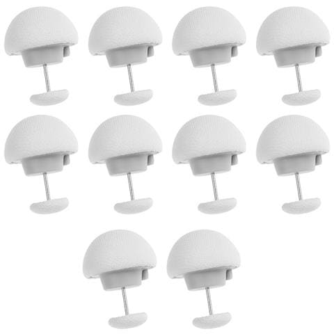 Set Di 10 Fermagli Per Piumone A Forma Di Fungo - Antiscivolo, Riutilizzabili - Foto 1