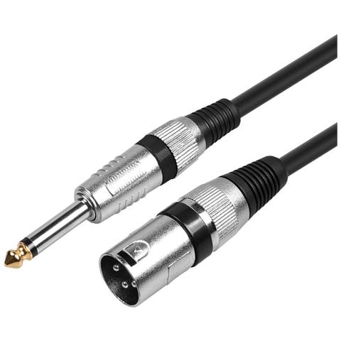Cavo Microfono Xlr Femmina A 6.5mm Maschio - Collega Mixer, Amplificatori E Interfacce Audio 5 M - Foto 4