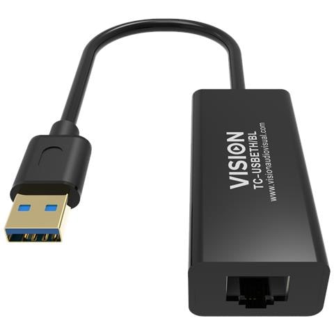 Scheda di Rete TC-USBETH /BL USB-Ethernet Cablata Nero - Foto 2
