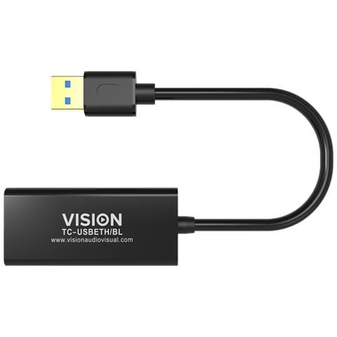 Scheda di Rete TC-USBETH /BL USB-Ethernet Cablata Nero - Foto 7