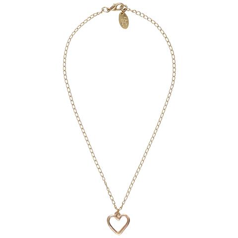 Collana Con Ciondolo A Cuore In Oro - Foto 1