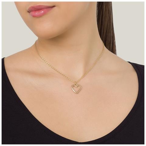 Collana Con Ciondolo A Cuore In Oro - Foto 2