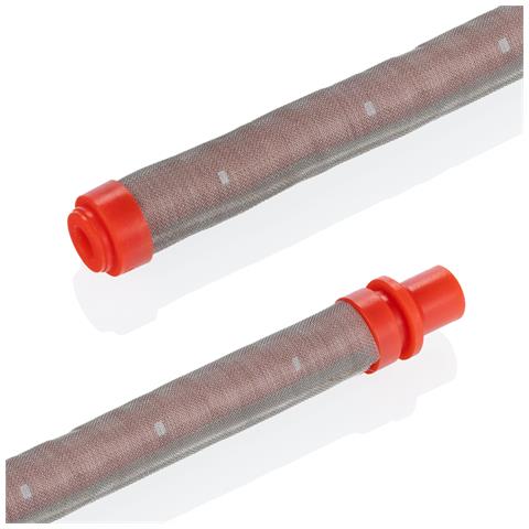 Filtro Rosso 200 Mesh Per Aggregato Di Verniciatura - Compatibile Con Graco, Wagner, Airlessco | Metallo E Plastica, 100x9mm, 1 Pezzo - Foto 2