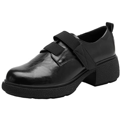 Scarpe Loafer Da Donna Slip-on Con Suola Spessa E Tacco Chunky 39 - Foto 1