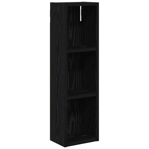 Armadio da bagno a muro Rovere Nero 20 x 14 x 70 cm - Foto 1