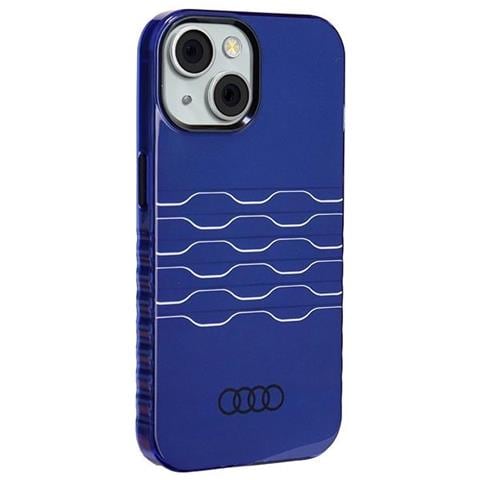 Audi Iml Magsafe Cover Per Iphone 15 / 14 / 13 - Blu - Foto 2