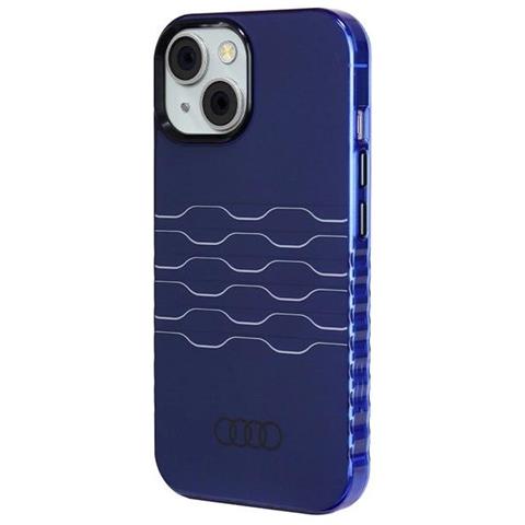 Audi Iml Magsafe Cover Per Iphone 15 / 14 / 13 - Blu - Foto 7