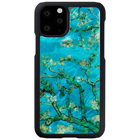 Custodia Per Iphone 11 Pro, Fiore Di Mandorlo Nero - Foto 2