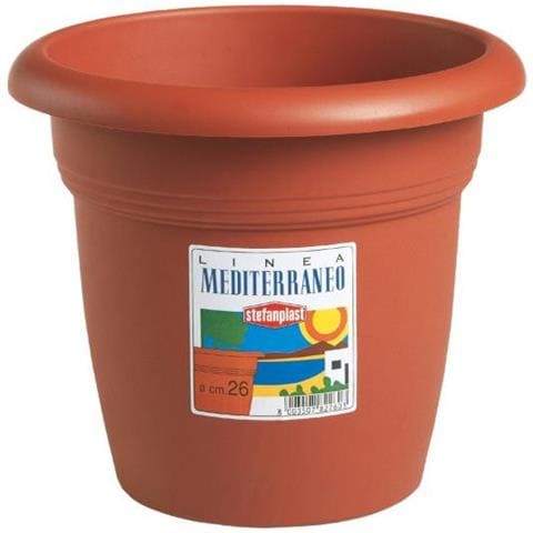 Vaso in Polipropilene - Modello Mediterraneo 24 cm - Foto 4