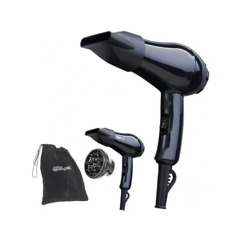 Mini Asciugacapelli Promex Compatto - Nero 1050 W - Foto 1