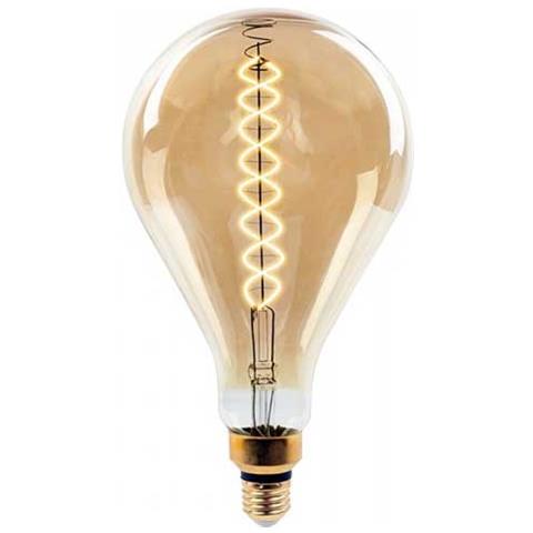Vt-2138d Lampadina E27 Filamento Led A Doppia Spirale 8w Bulb A160 Con Vetro Ambrato Dimmerabile - Sku 7461 - Foto 2