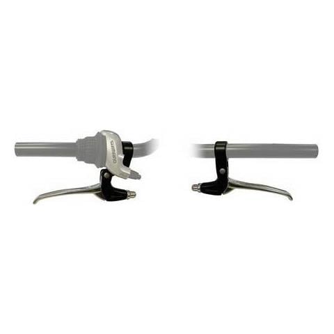 Set Leve Freno Shimano Nexus V A 4 Dita, Colore: Argento / nero - Foto 2