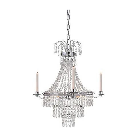 105156 lampadario, Metallo, Colore: Argento - Foto 2