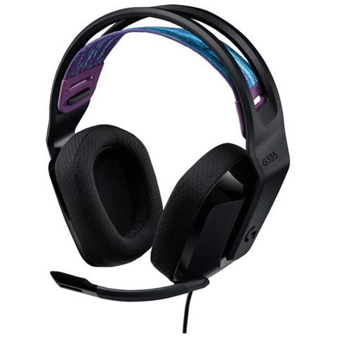 Headset Gaming G335 Wireless Black - Foto 1