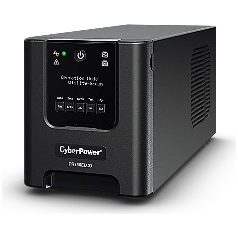 Cyberpower Pr750elcdgr Gruppo Di Continuità (ups) A Linea Interattiva 0,75 Kva 675 W 4 Presa (e) Ac - Foto 1