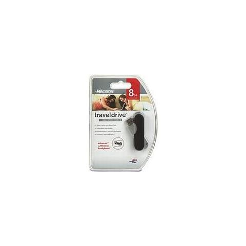 Travel Drive Capless 8GB, Nero, USB - Foto 1