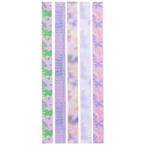 5 Nastri Adesivi Sfumatura Pastello 1,5 Cm X 10 M - Foto 1